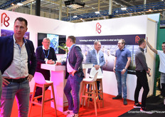 Very busy at PBtec. Roy van Gaalen Michel Broch and Mike Roumen.                   